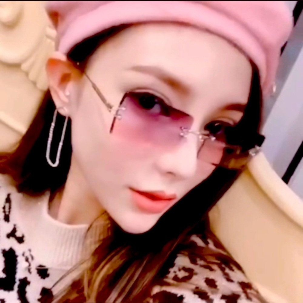 Rimless Sunglasses